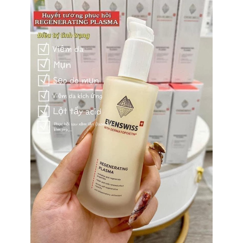 Huyết Tương Siêu Phục Hồi Da EVENSWISS PLASMA REGENERATING 50ml