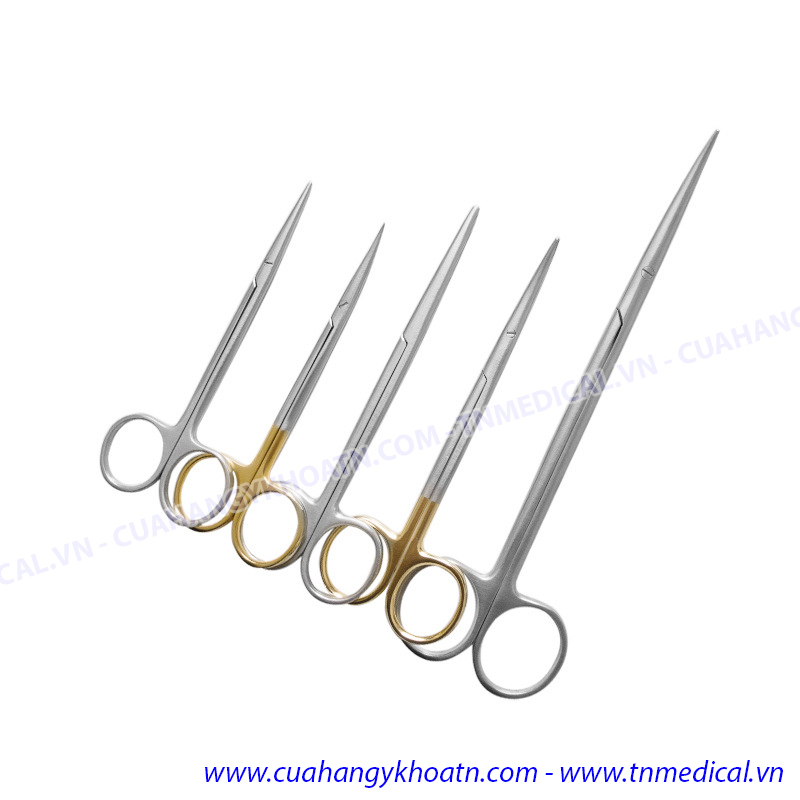 ☘ Kéo Phẫu Thuật Metzenbaum Tốt, Cán Vàng, Cao Cấp - TNMedical.vn