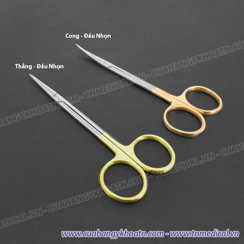 ☘ Kéo Phẫu Thuật Metzenbaum Tốt, Cán Vàng, Cao Cấp - TNMedical.vn