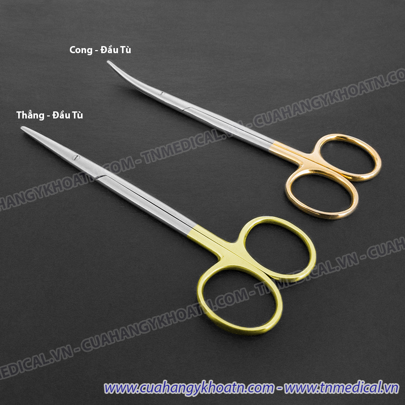 ☘ Kéo Phẫu Thuật Metzenbaum Tốt, Cán Vàng, Cao Cấp - TNMedical.vn