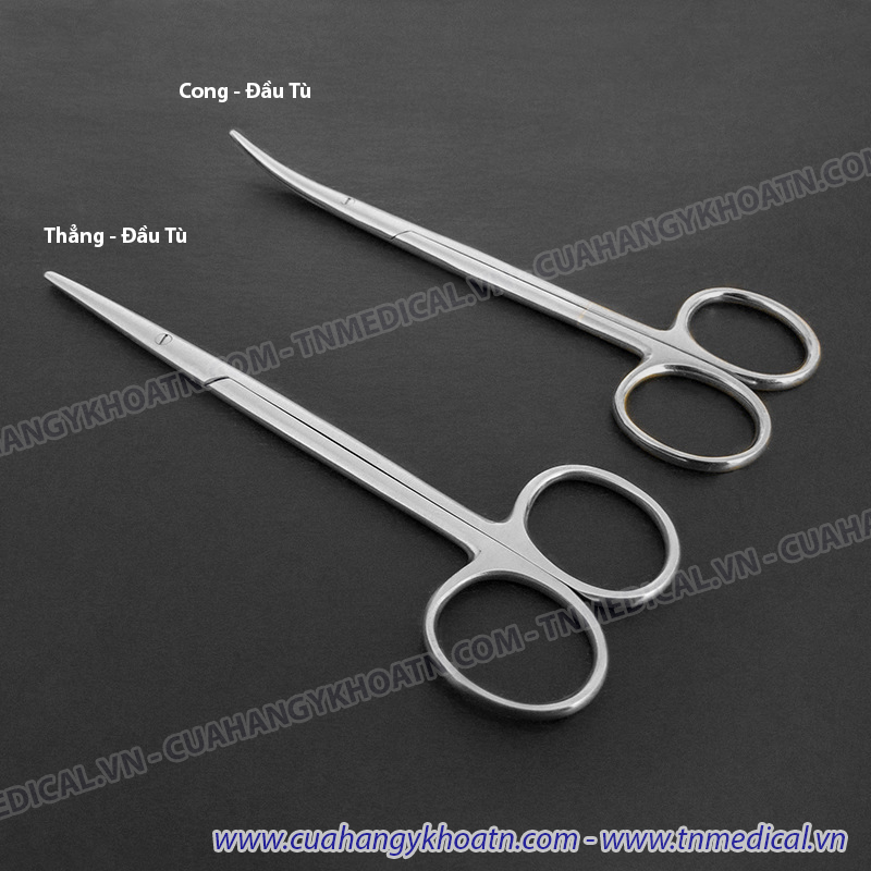 ☘ Kéo Phẫu Thuật Metzenbaum Tốt, Cán Vàng, Cao Cấp - TNMedical.vn