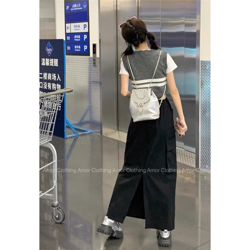 CHÂN VÁY DÀI TÚI HỘP CÁ TÍNH HOT TRENDING - CHÂN VÁY DÀI FORM CHỮ A CẠP CAO QUẢNG CHÂU CAO CẤP - AMOR CLOTHING | BigBuy360 - bigbuy360.vn
