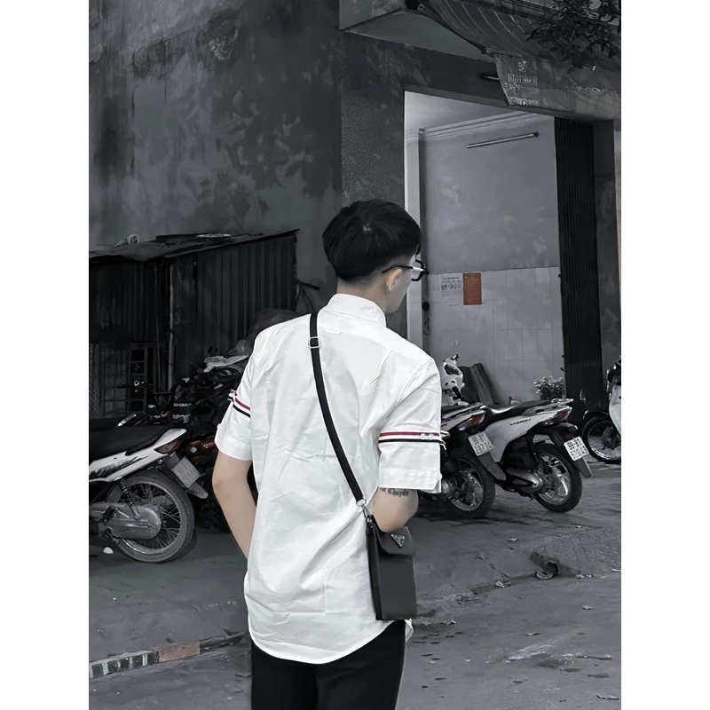 Sơ Mi THOME nam nữ tay ngắn hàng loại 1 chuẩn cao cấp full bao bì tag mác
