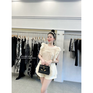 Áo babydoll thô thêu ntcloset