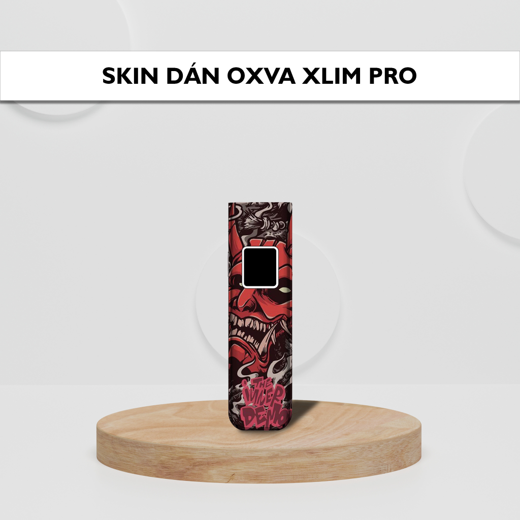Miếng dán Skin X-lim Pro phủ kim tuyến in hình tự chọn cho x-lim v2/ Riil X