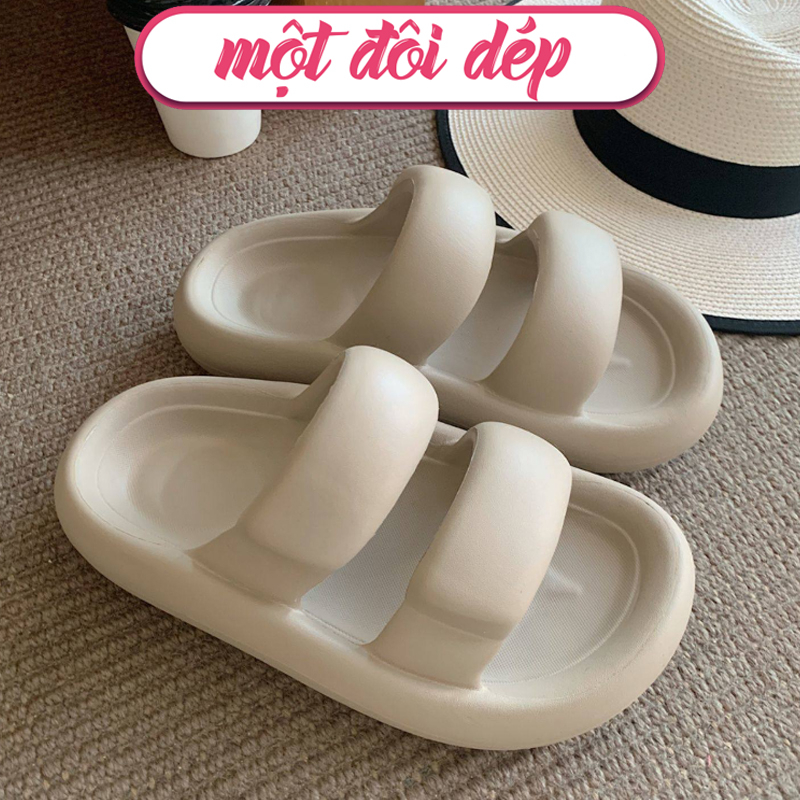 Dép Sandal Mùa Hè Thoáng Chân Khô Nhanh XIXITIAO Đế 4 CM Đế Xuồng