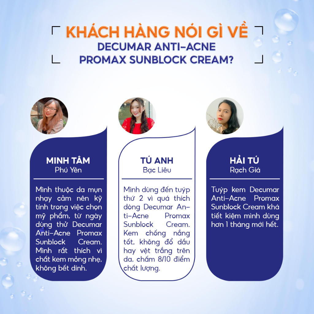 Kem chống nắng ngừa sạm nám Decumar ProMax Sunblock Cream SPF50+ 7g - DH Beauty