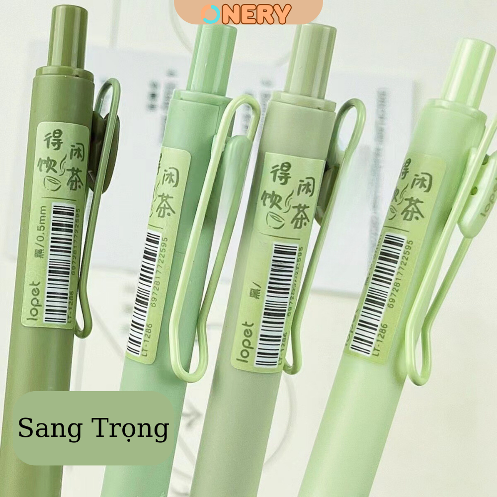 Bút Bi Bấm Matcha Sang Trọng nhà ONERY