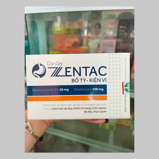 Dạ dày Zentac hộp 30 viên ( giảm trào ngược dạ dày , đau rát thượng vị nhanh cho người bị viêm dạ dày)