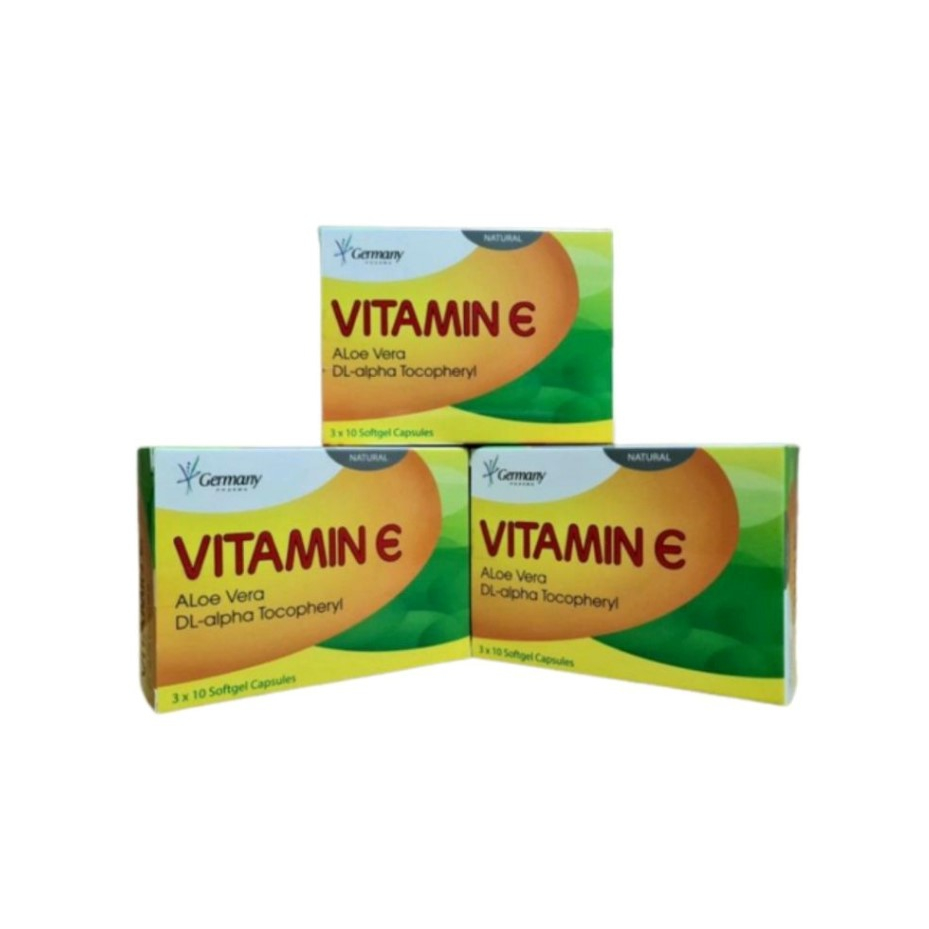 Viên uống dẹp da Vitamin E giúp da căng mịn sáng đẹp chính hãng - Hộp 30 viên