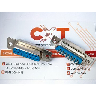 Cổng db15 cái thẳng 2 hàng chân - hàn dây