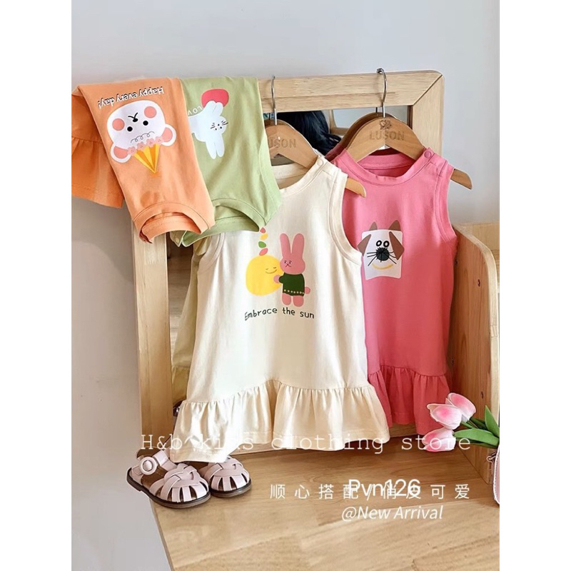 Váy xuông đuôi cá bé gái