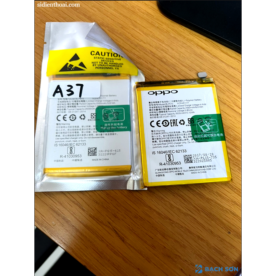 Pin zin NEO9 - A37 hàng bóc máy bao test đổi trả