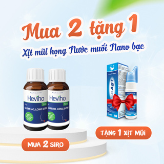 Heviho Thái Minh - Hỗ trợ giảm ho từ thảo dược - Viên uống và siro ho