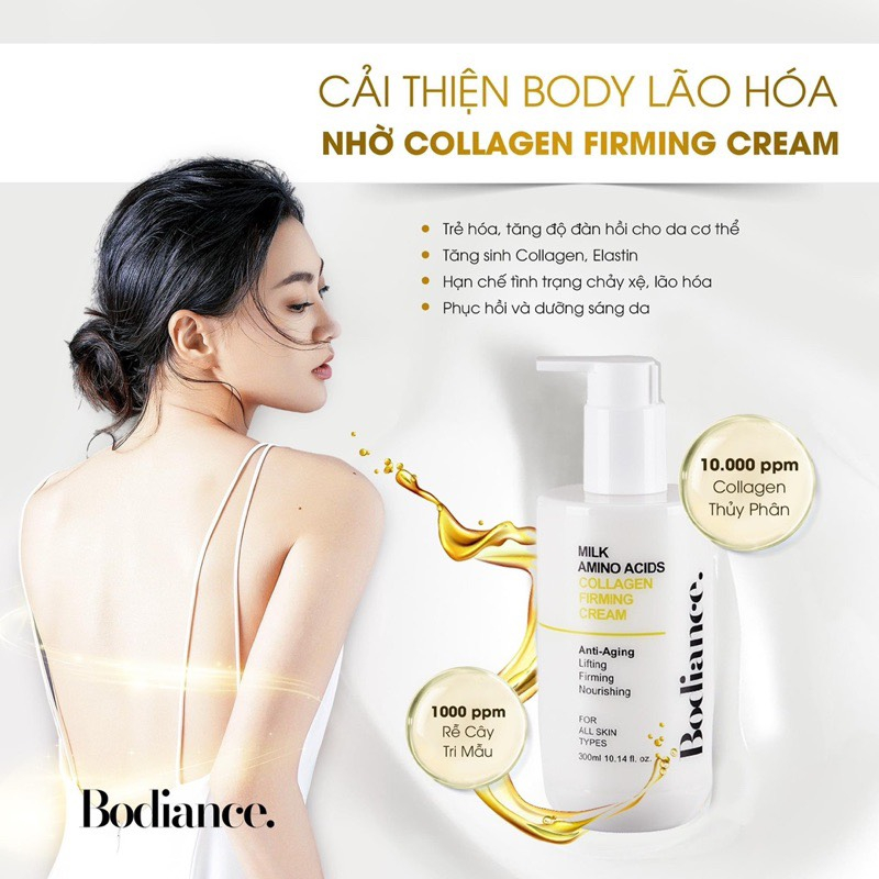 [Bodiance] Kem Dưỡng Body Collagen Firm Cream Bodiance