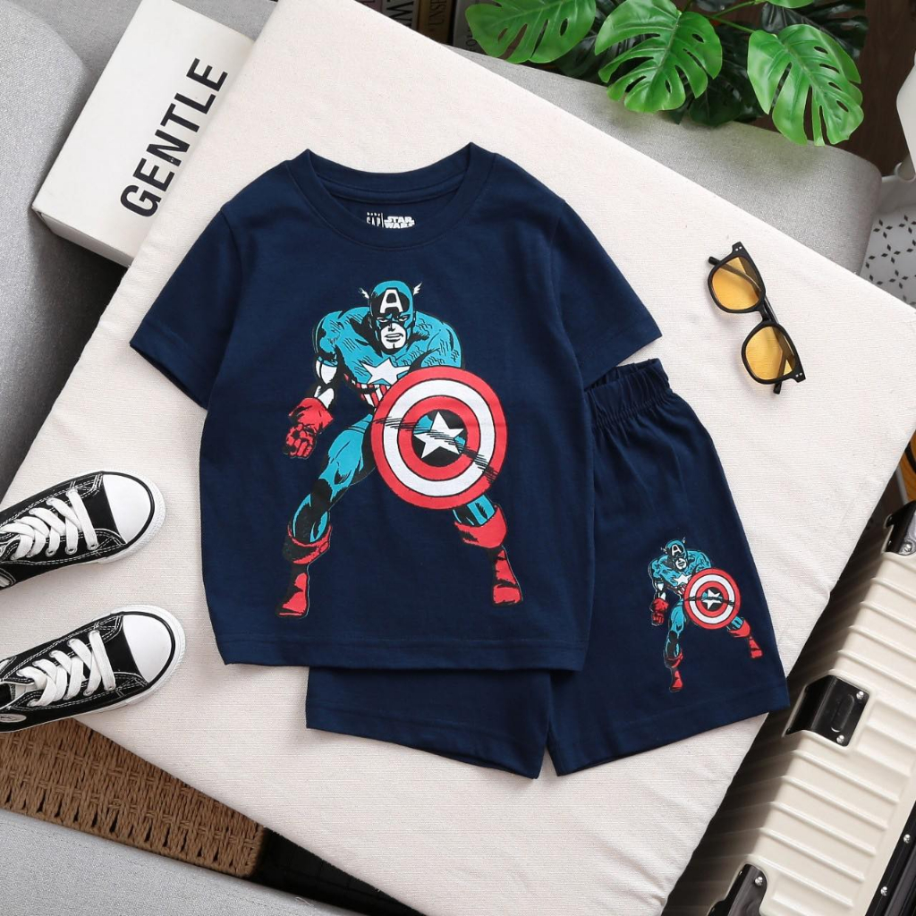 Bộ ngắn bé trai GAP Starwars BN260623
