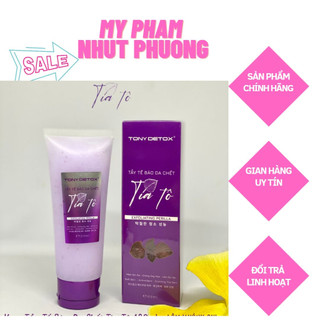 Tẩy tế bào da chết tía tô tony detox 120ml