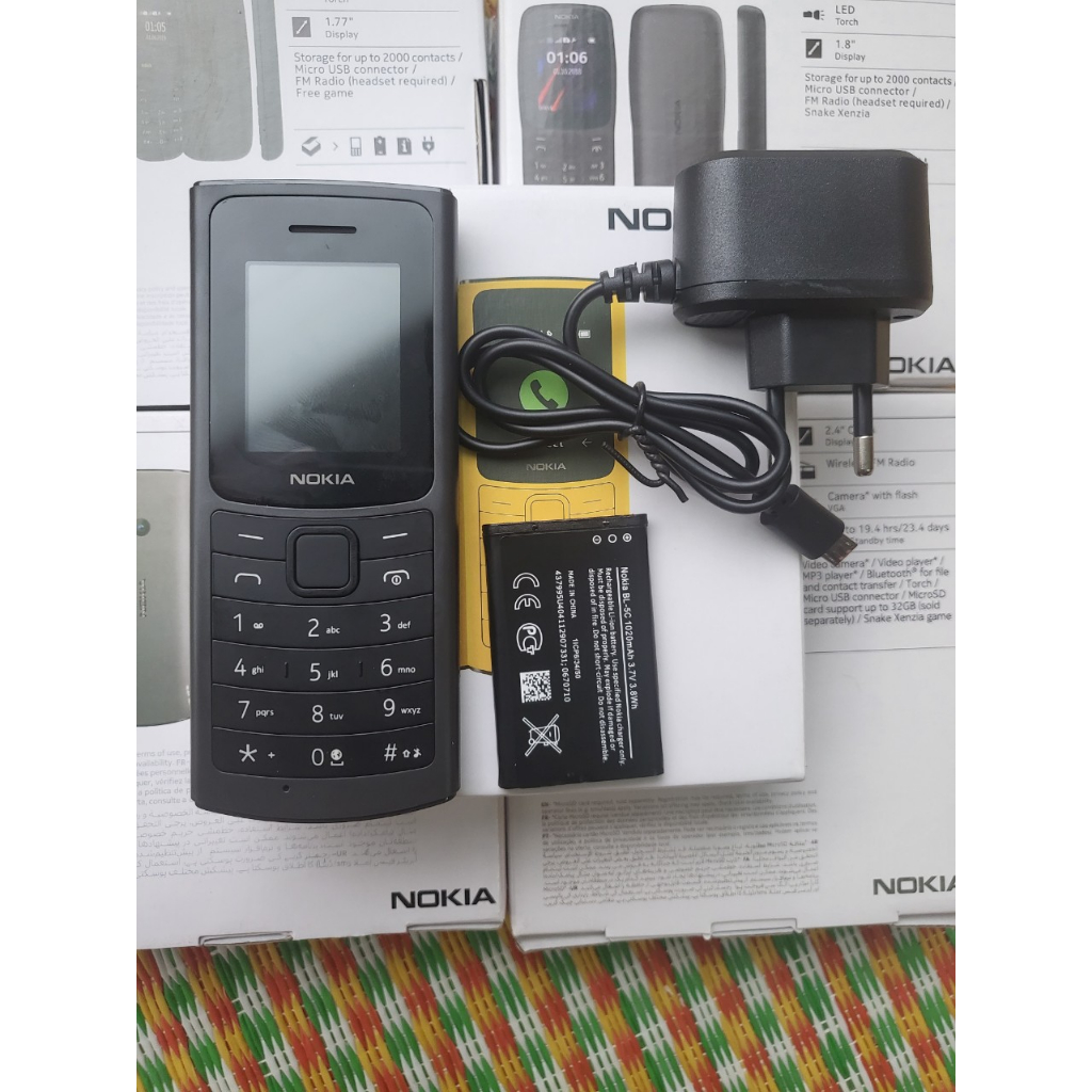 Điện thoại giá rẻ nokia 110  sóng 4G 2sim chính hãng. Máy mới 100%.BH  1 đổi 1 trong vòng 1 tháng