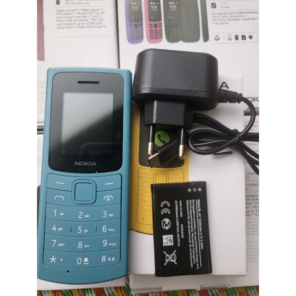 Điện thoại giá rẻ nokia 110  sóng 4G 2sim chính hãng. Máy mới 100%.BH  1 đổi 1 trong vòng 1 tháng