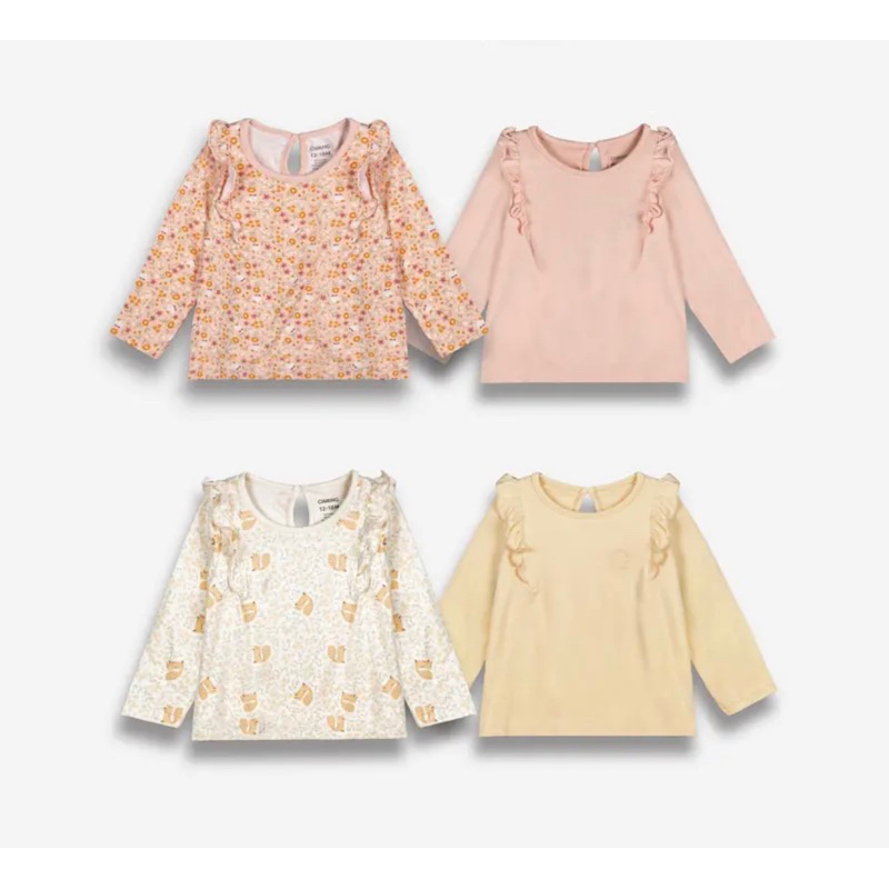Chaang Set 2 áo dài tay trẻ em Park AW2022D10