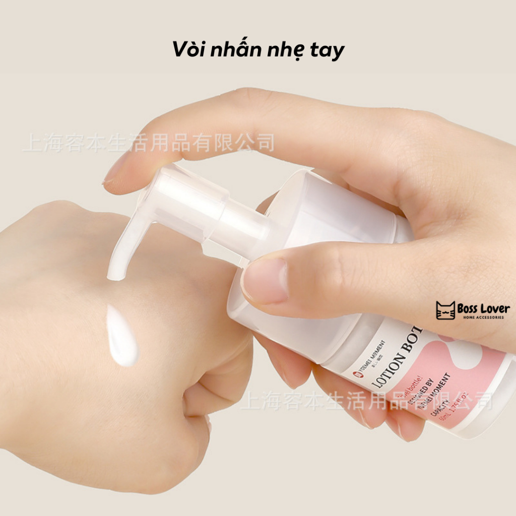 Chai chiết du lịch có khóa vòi chống tràn