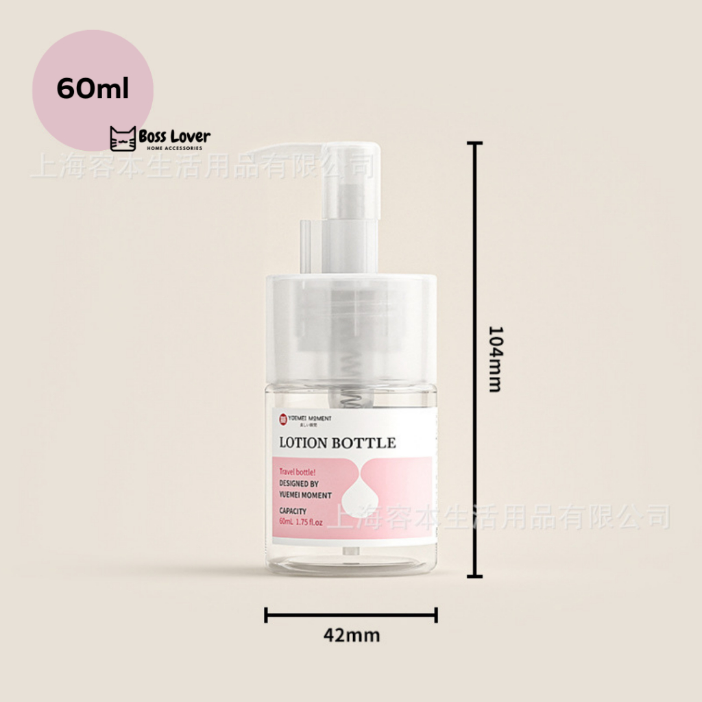 Chai chiết du lịch có khóa vòi chống tràn