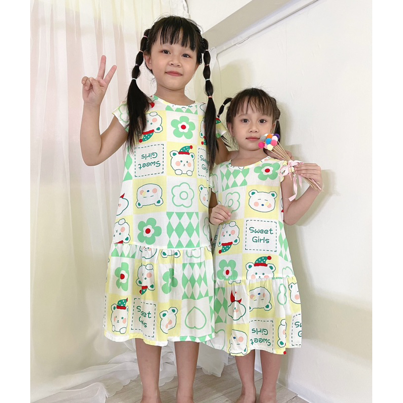 🌸ĐẦM BÈO TOLE BÉ GÁI TAY CÁNH TIÊN