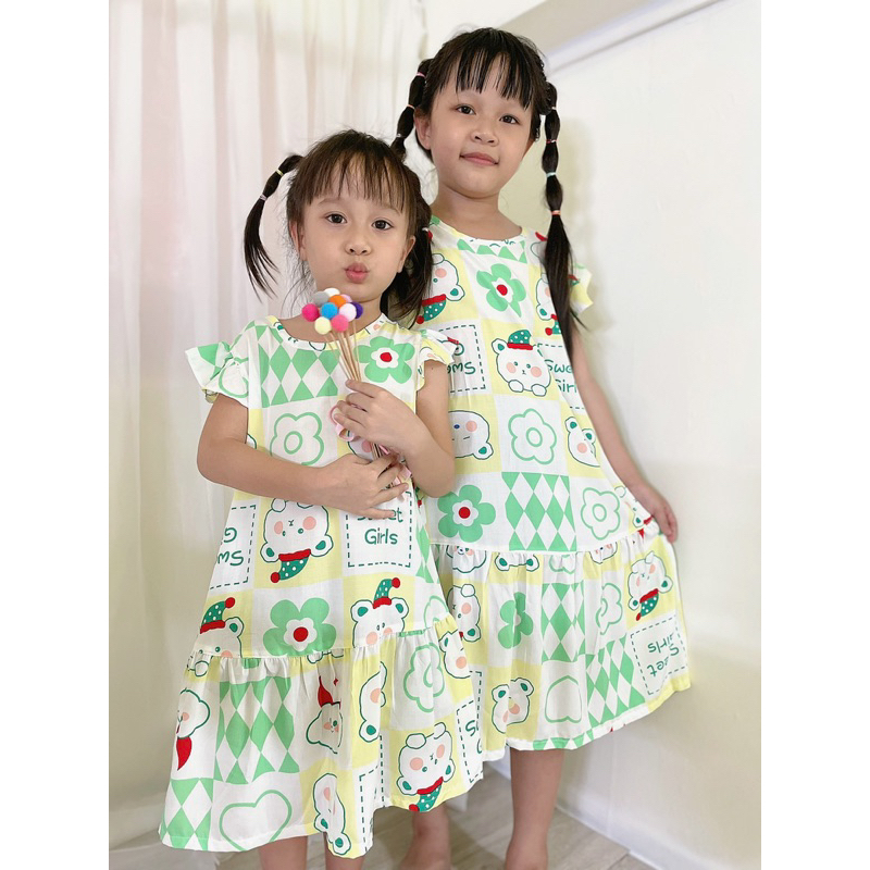 🌸ĐẦM BÈO TOLE BÉ GÁI TAY CÁNH TIÊN