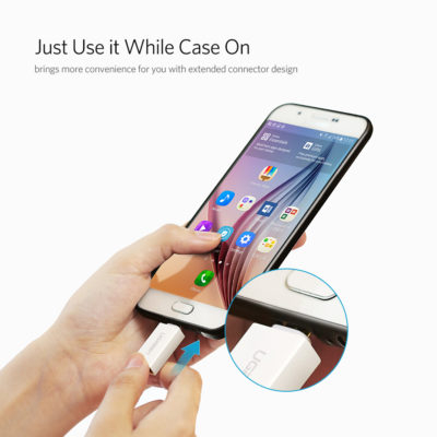 Đầu chuyển đổi Micro USB OTG UGREEN 30529 Chính Hãng US195 Màu Trắng