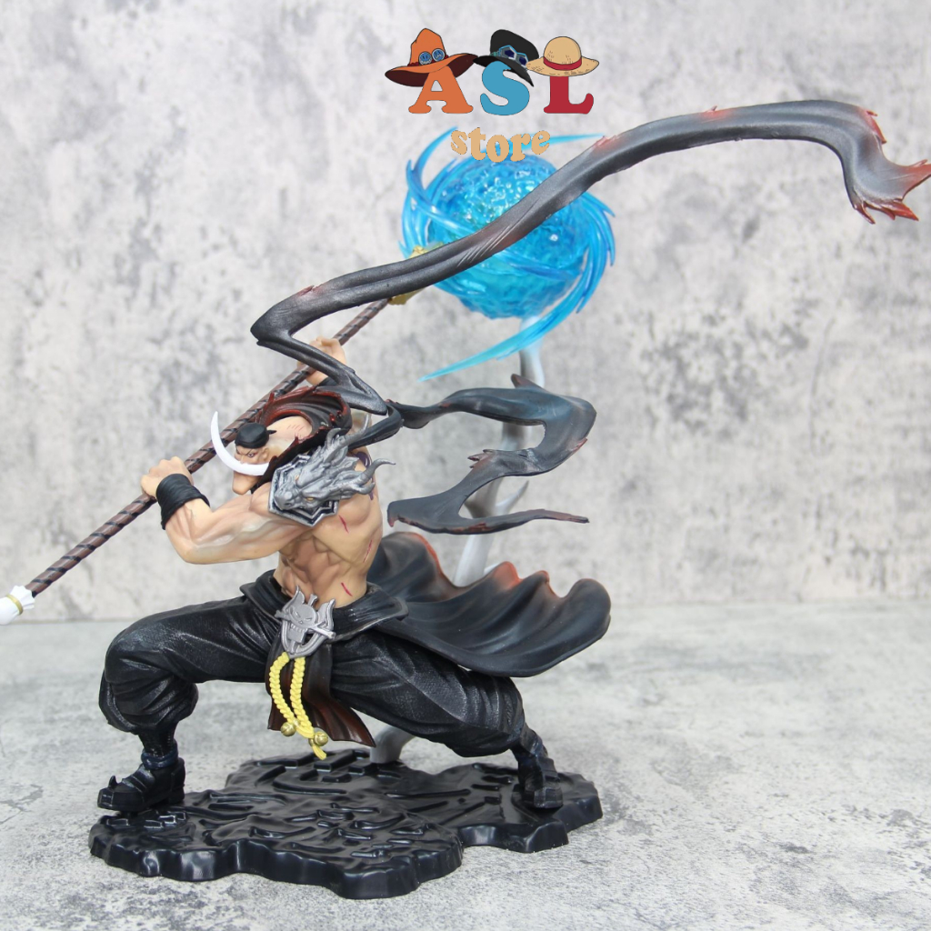 Mô Hình One Piece Râu Trắng tứ hoàng One Piece Edward Newgate cao 28 cm có đèn Led -  Vũ Mô hình Figure One Piece