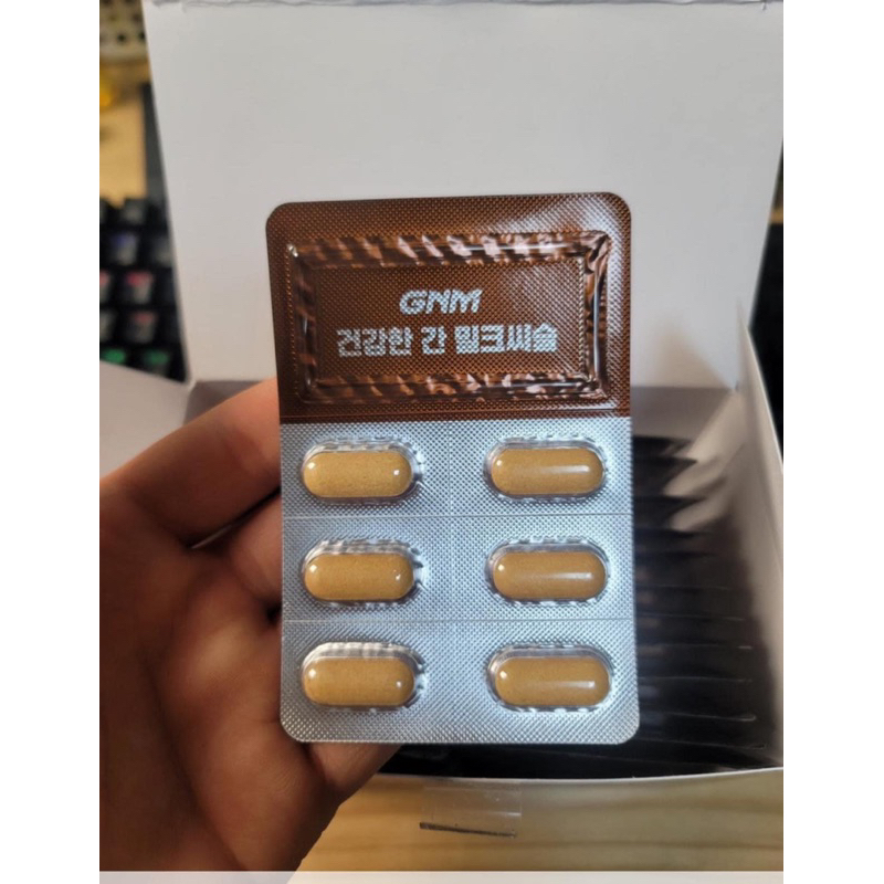 Bổ Gan GNM Natural MilkThistle Hàn Quốc 500mg 30v