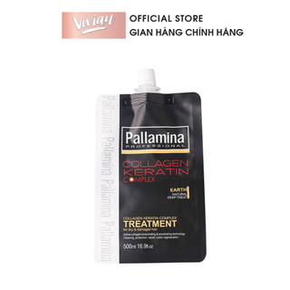 Kem hấp dầu phủ lụa Collagen Pallamina 500ml (MP4279)
