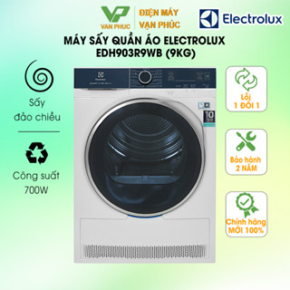 Máy sấy quần áo bơm nhiệt Electrolux EDH903R9WB (9kg) - Chính hãng bảo hành 24 tháng