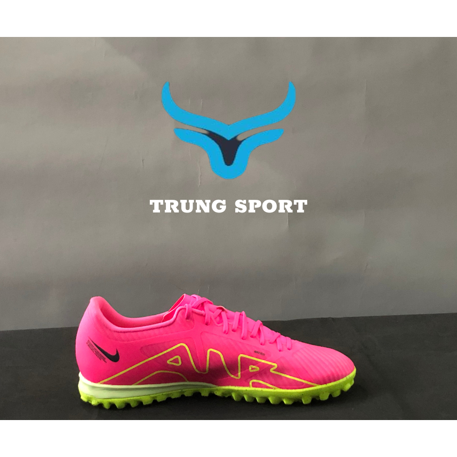GIÀY NAM BÓNG ĐÁ SÂN 5, SÂN 7, SÂN CỎ NHÂN TẠO  NIKE MERCURIAL VAPOR 15 ACADEMY TF, HỒNG XANH [TRUNGSPOR
