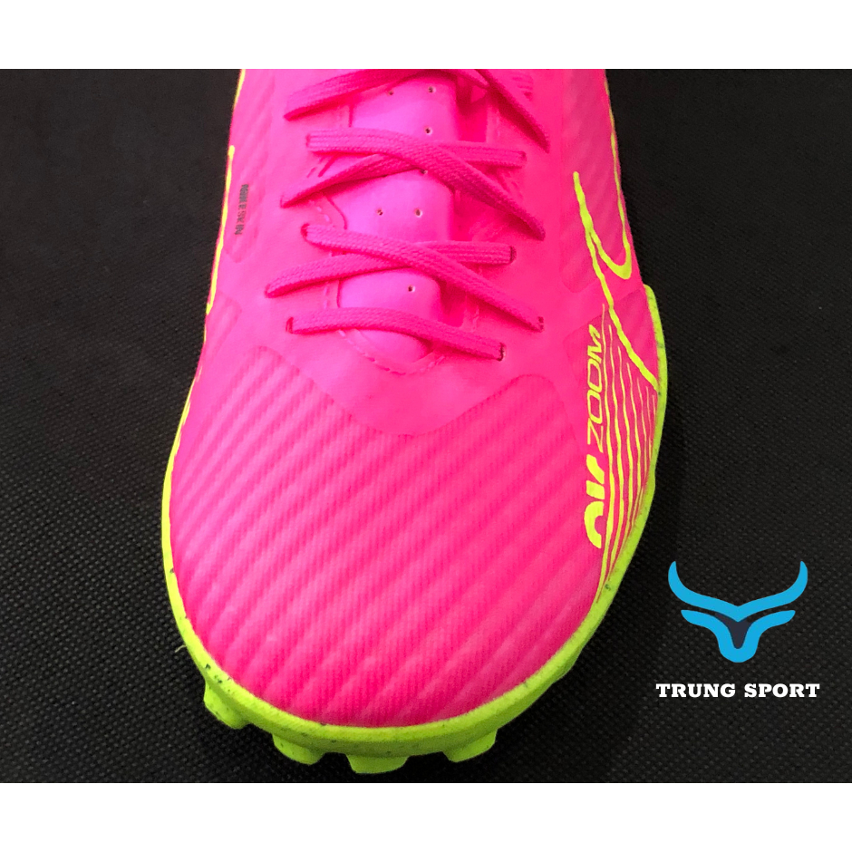 GIÀY NAM BÓNG ĐÁ SÂN 5, SÂN 7, SÂN CỎ NHÂN TẠO  NIKE MERCURIAL VAPOR 15 ACADEMY TF, HỒNG XANH [TRUNGSPOR