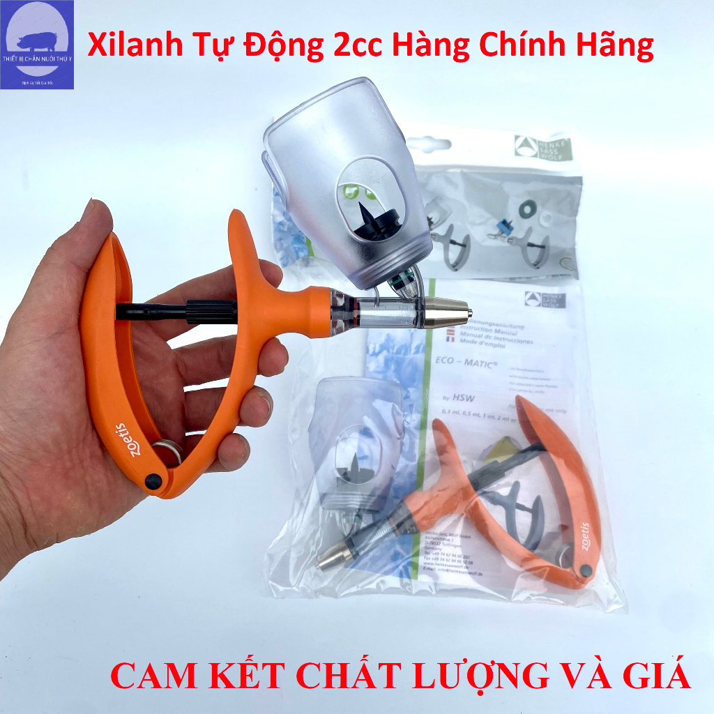Xilanh Tự Động Chính Hãng HSW Đức, Xilanh Zoetic 2cc