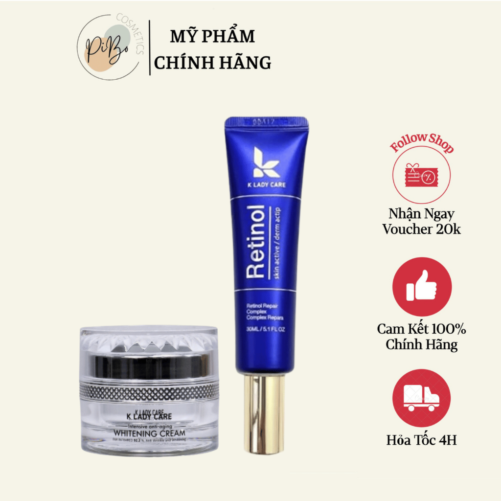 Kem Dưỡng Trẻ Hoá Căng Bóng Cho Da K Lady Care
