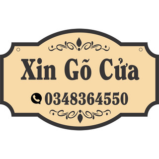 Bảng gỗ thiết kế riêng mẫu đơn giản