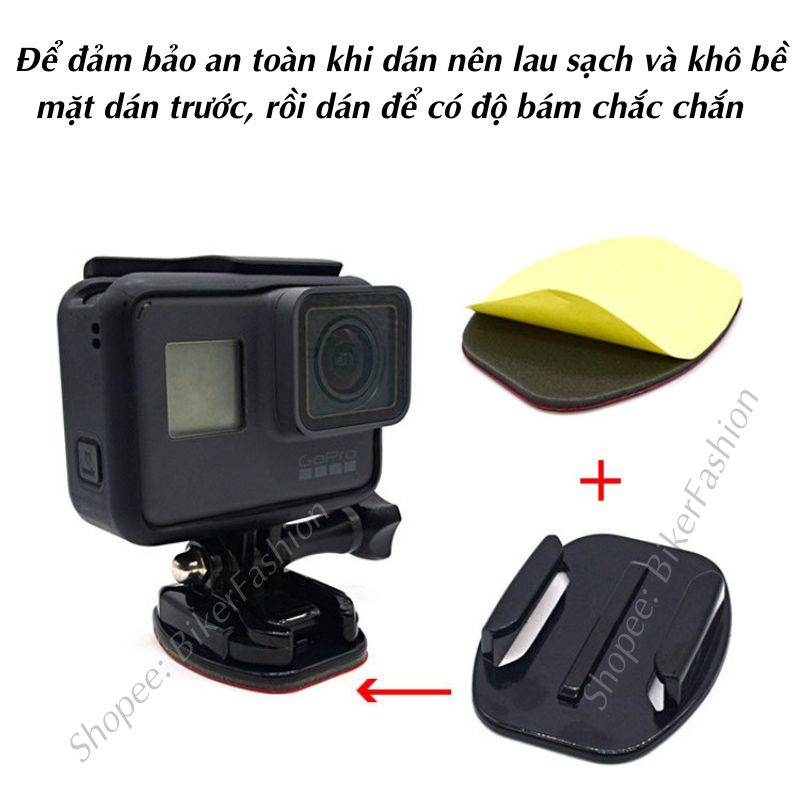 Phụ kiện camera hành trình - Đế cong Camera Hành Trình
