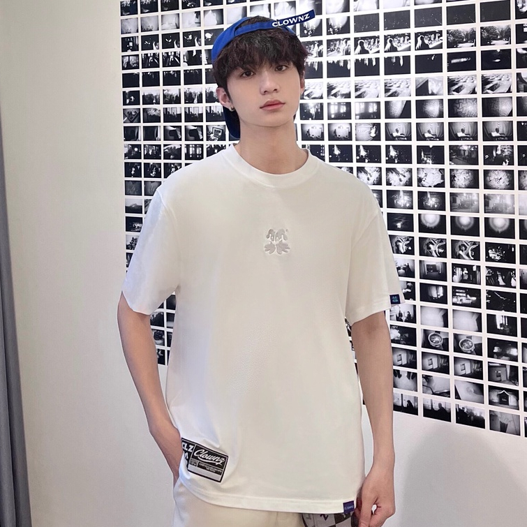 Áo thun tay lỡ local brand Clownz Basic For Life nhiều màu, phông basic form rộng, cotton, unisex nam nữ