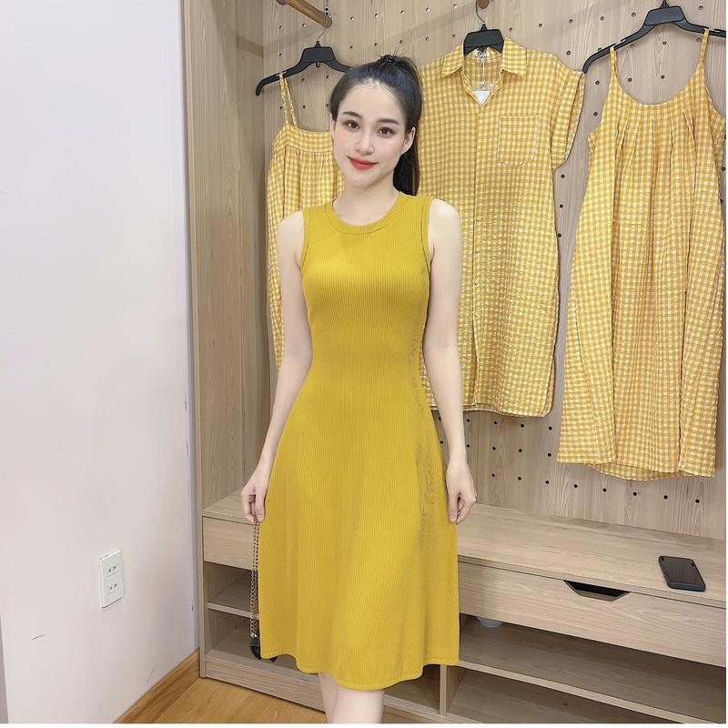 Váy body sát nách/ đầm ôm body dáng dài maxi sát nách kiểu thời trang tôn dáng bán chạy quanh năm