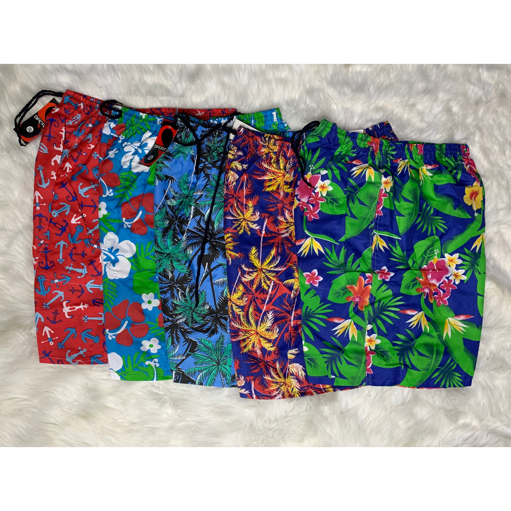 Quần Short Nam Đi Biển In Họa Tiết bigsize 4MSHOPTHOITRANGNAM Size Từ 55-85 Kg