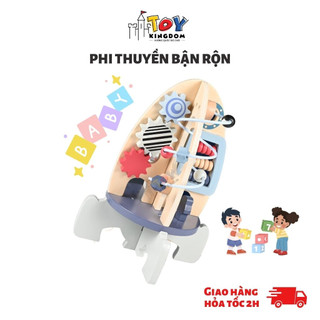 Bảng Bận Rộn AHIHI Kết Hợp Xếp Hình Khối , Đàn , Bảng Tính, Giúp Bé Thông Minh Và An Toàn Cho Trẻ