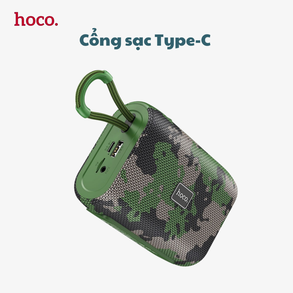 Loa Bluetooth Hoco HC15 Kèm Tai Nghe Mini Hát Siêu Hay Nghe 3h