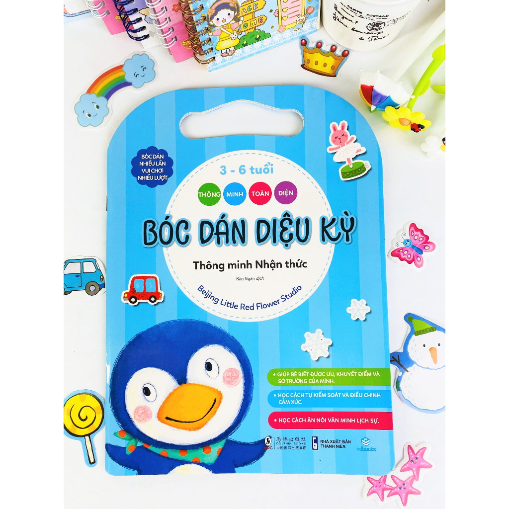 Sách - Combo 4 cuốn Bóc Dán Diệu Kỳ  - ndbooks