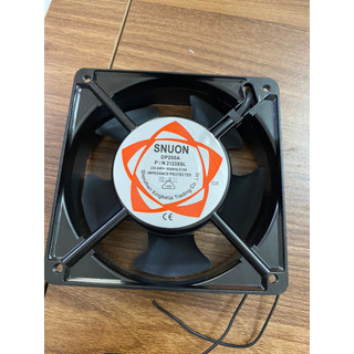 Quạt máy hàn - quạt thông gió 220v khung nhôm kích thước 12x12x3.8