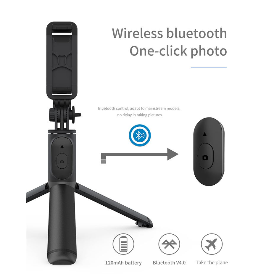 Gậy Selfie Q07 - Gậy chụp ảnh Bluetooth đa năng - Tích hợp tripod 3 chân - Chất lượng tốt