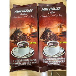 Combo 2 gói - 1kg- cà phê min house buôn mê gói 500g