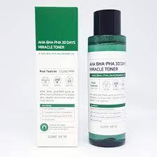 Nước hoa hồng Some By Mi làm sạch da dầu mụn trong 30 ngày AHA-BHA-PHA 30 Days Miracle Toner 150ml