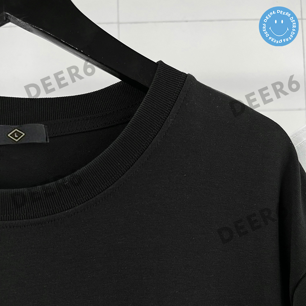 Áo phông thun 1977 nam nữ màu Đen